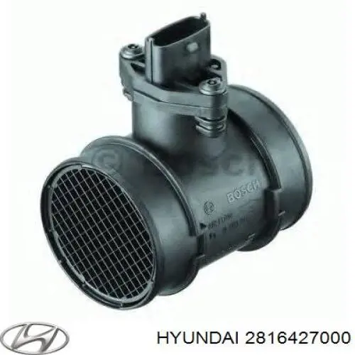 Compre 2816427000 Hyundai/Kia Sensor de fluxo (consumo) de ar, medidor de consumo M.A.F. - (Mass Airflow)