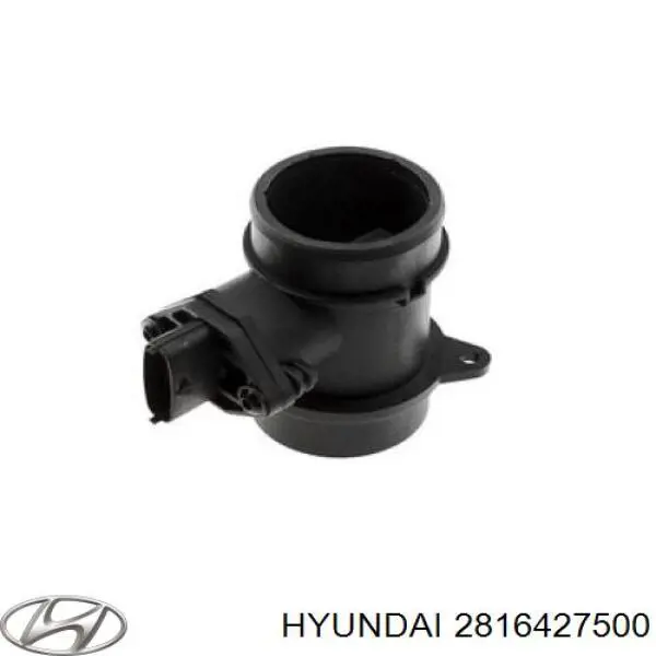 2816427500 Hyundai/Kia Sensor de fluxo (consumo) de ar, medidor de consumo M.A.F. - (Mass Airflow)