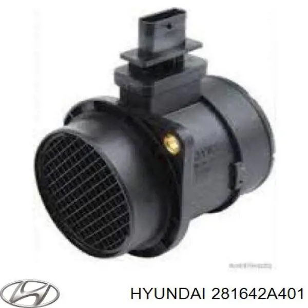 Sensor de fluxo (consumo) de ar, medidor de consumo M.A.F. - (Mass Airflow) Hyundai/Kia 281642A401 preço, a partir de 28,94 USD