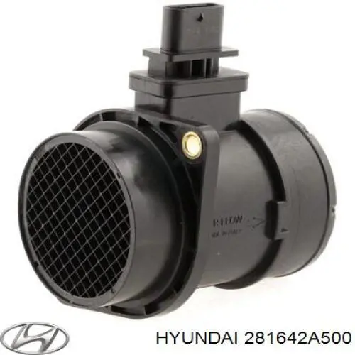 Compre 281642A500 Hyundai/Kia Sensor de fluxo (consumo) de ar, medidor de consumo M.A.F. - (Mass Airflow)