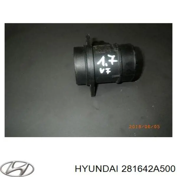 Sensor de fluxo (consumo) de ar, medidor de consumo M.A.F. - (Mass Airflow) Hyundai/Kia 281642A500 preço, a partir de 39,16 USD