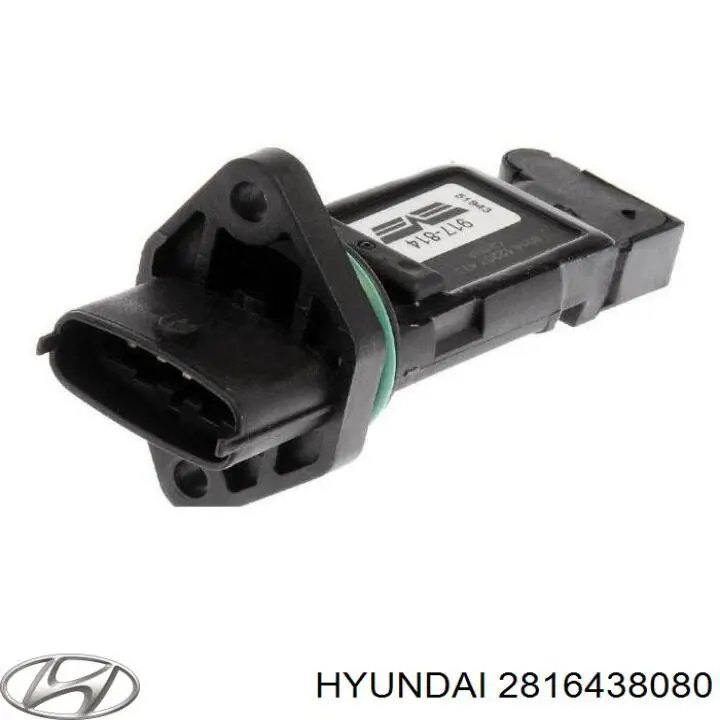 Compre 2816438080 Hyundai/Kia Sensor de fluxo (consumo) de ar, medidor de consumo M.A.F. - (Mass Airflow)
