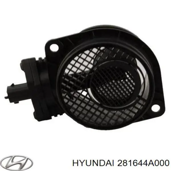 281644A000 Hyundai/Kia Sensor de fluxo (consumo) de ar, medidor de consumo M.A.F. - (Mass Airflow)