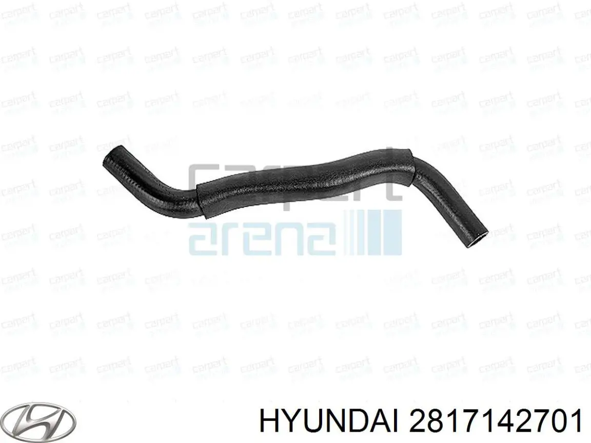 Compre 2817142701 Hyundai/Kia Mangueira (cano derivado) de intercooler