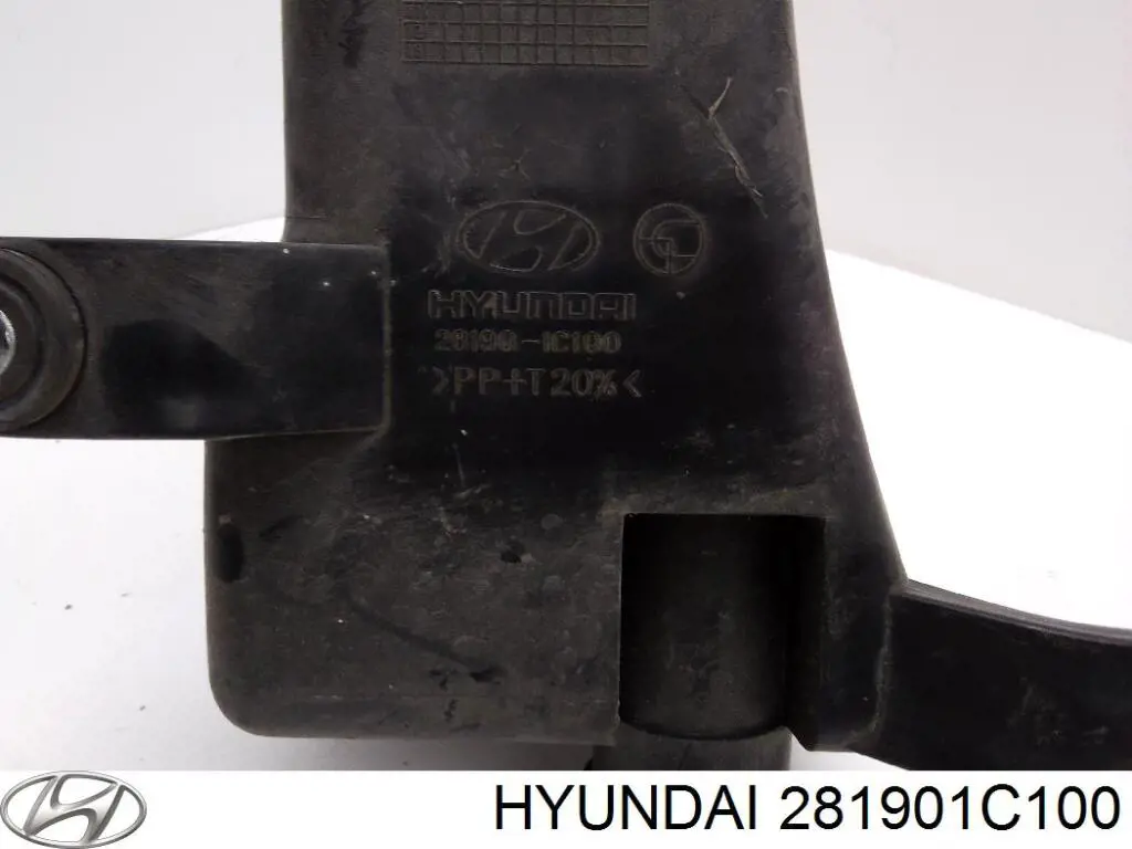 281901C100 Hyundai/Kia Ressonador de filtro de ar