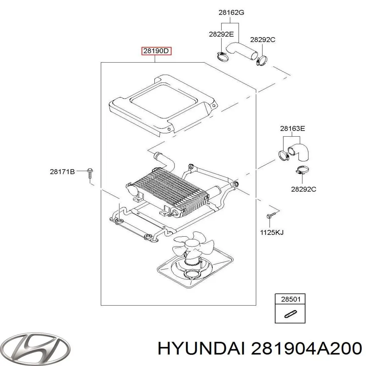  Hyundai/Kia 281904A200 preço, a partir de 80,95 USD
