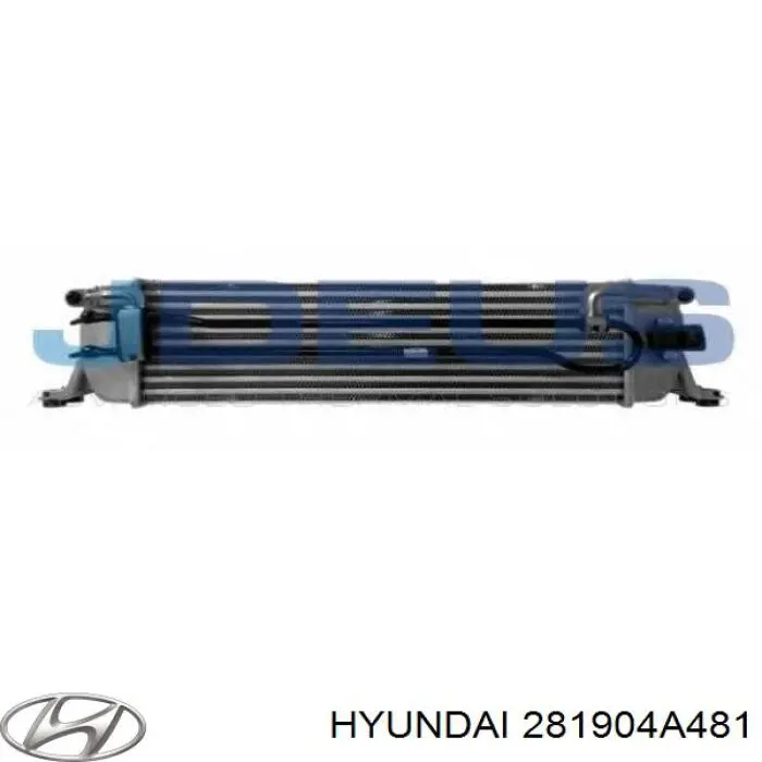 Compre 281904A481 Hyundai/Kia Radiador de intercooler