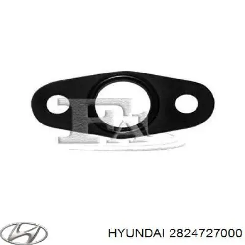 Vedante de mangueira de derivação de óleo de turbina Hyundai/Kia 2824727000 preço, a partir de 1,69 USD