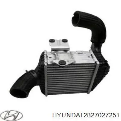 2827027251 Hyundai/Kia Radiador de intercooler
