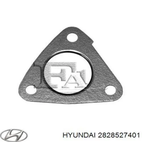 Vedante de turbina dos gases de escape, admissão Hyundai/Kia 2828527401 preço, a partir de 2,89 USD