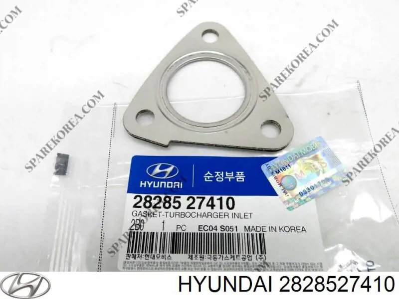 2828527410 Hyundai/Kia Vedante de turbina, kit de montagem