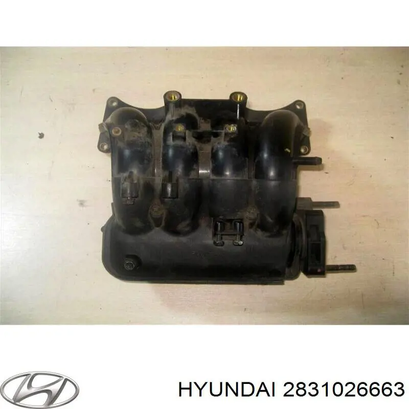 Tubo coletor de admissão para Hyundai Coupe II GK
