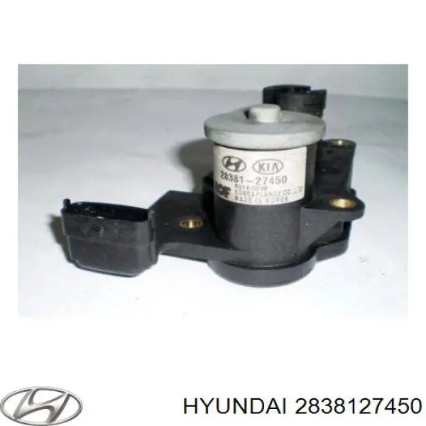 Compre 2838127450 Hyundai/Kia Válvula (atuador) de acionamento das comportas de tubo coletor de admissão