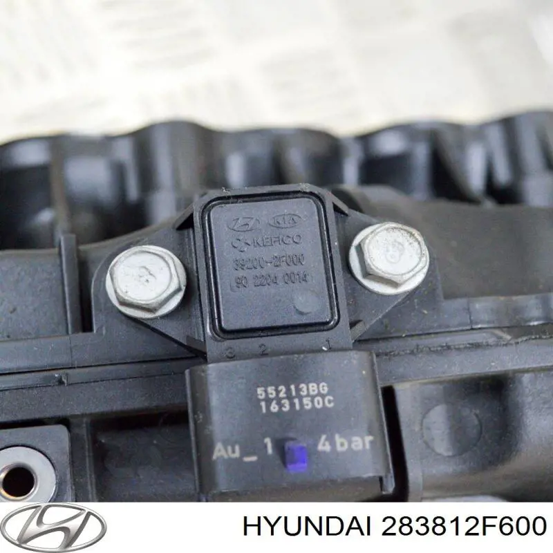 Válvula (atuador) de acionamento das comportas de tubo coletor de admissão Hyundai/Kia 283812F600 preço, a partir de 204,31 USD