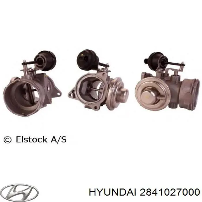 Compre 2841027000 Hyundai/Kia Válvula EGR de recirculação dos gases