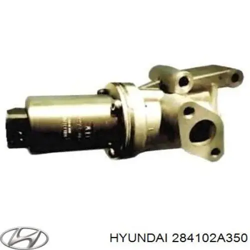 Compre 284102A350 Hyundai/Kia Válvula EGR de recirculação dos gases