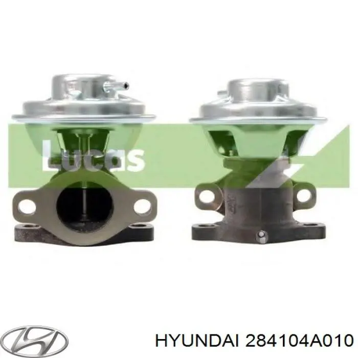 Válvula EGR de recirculação dos gases Hyundai/Kia 284104A010 preço, a partir de 118,96 USD