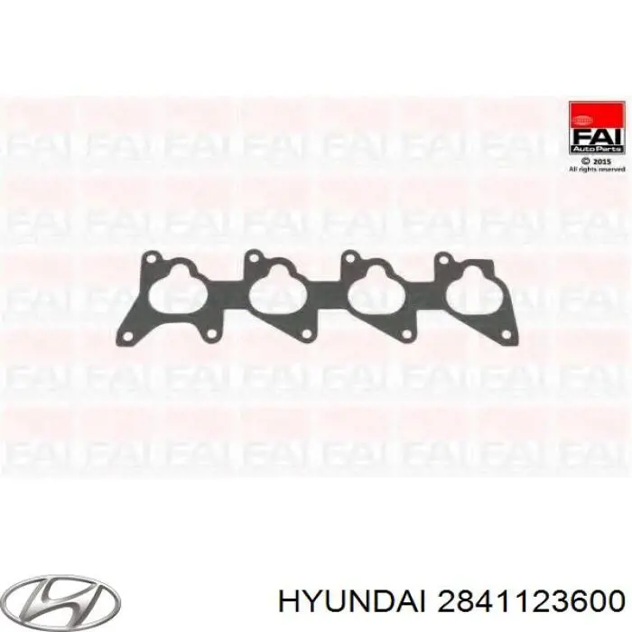 Compre 2841123600 Hyundai/Kia Vedante de tubo coletor de admissão