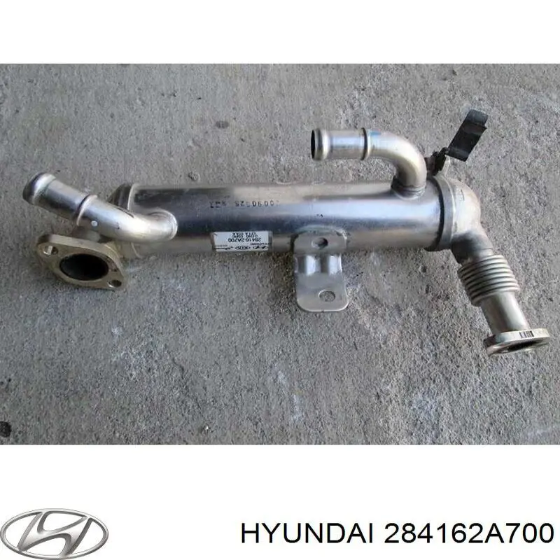 284162A700 Hyundai/Kia Radiador do sistema EGR de recirculação dos gases de escape