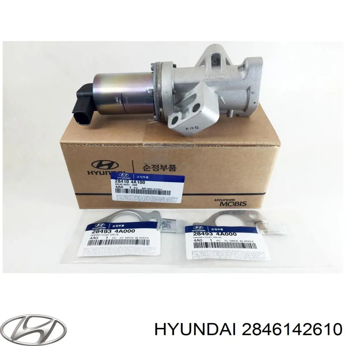 Compre 2846142610 Hyundai/Kia Válvula EGR de recirculação dos gases