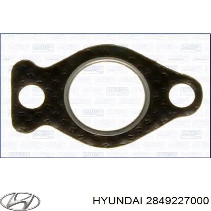 2849227000 Hyundai/Kia Radiador do sistema EGR de recirculação dos gases de escape