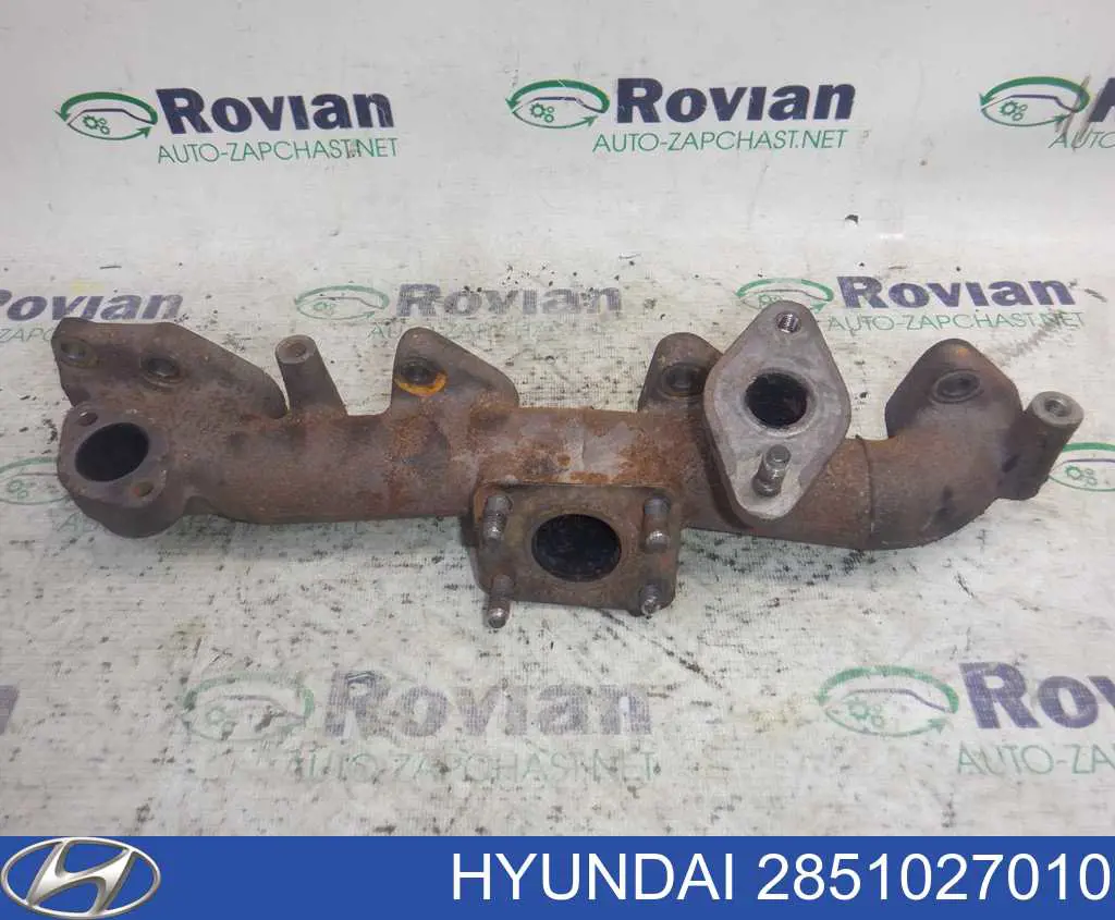 2851027010 Hyundai/Kia Tubo coletor de escape