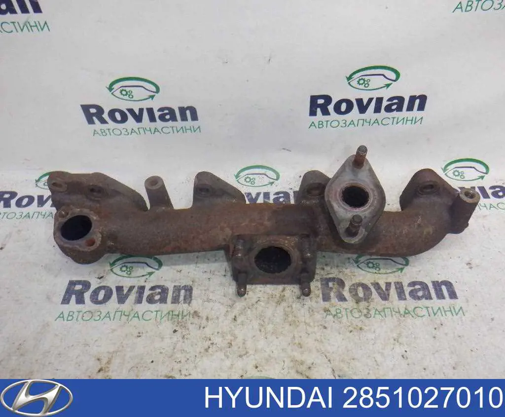Tubo coletor de escape Hyundai/Kia 2851027010 preço, a partir de 121,09 USD