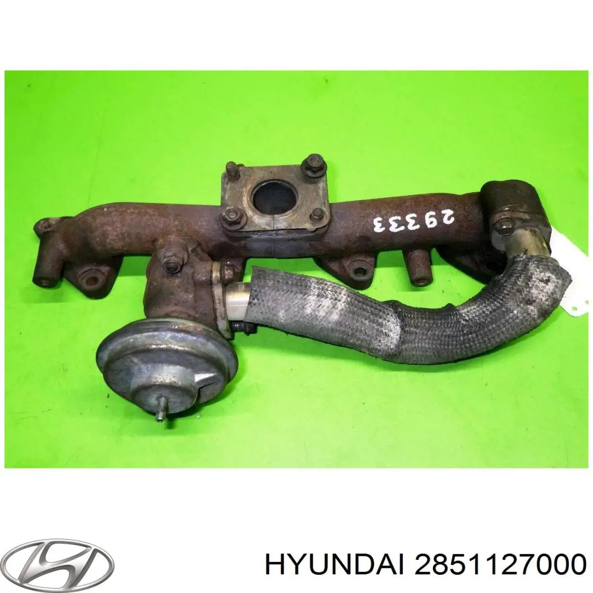 2851127000 Hyundai/Kia Tubo coletor de escape