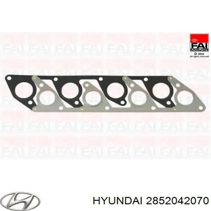 2852042070 Hyundai/Kia Vedante combinado de tubo coletor de admissão/de escape