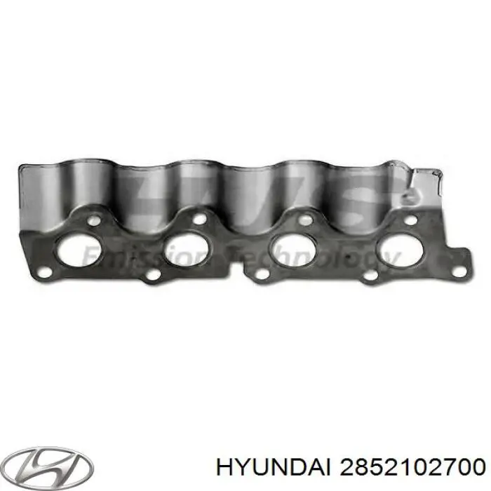 2852102700 Hyundai/Kia Vedante de tubo coletor de escape
