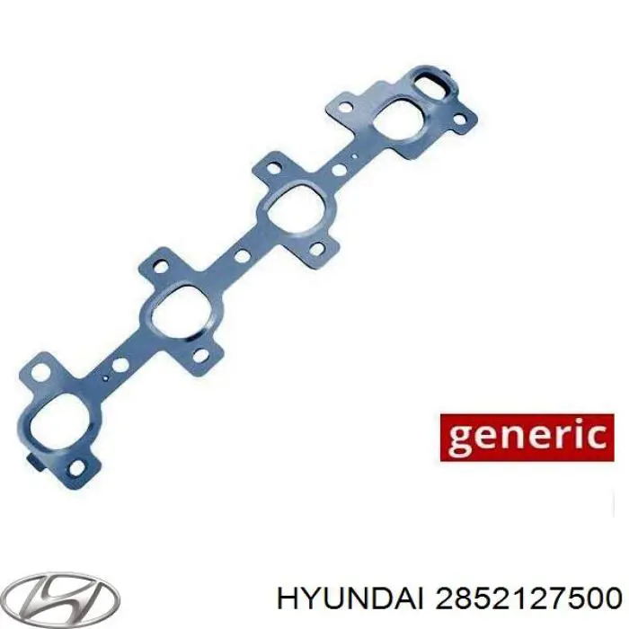 Compre 2852127500 Hyundai/Kia Vedante de tubo coletor de escape