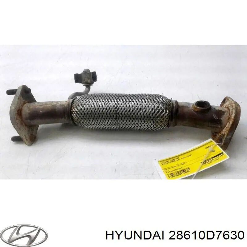 28610D7630 Hyundai/Kia Tubo de admissão dianteiro (calças) do silenciador