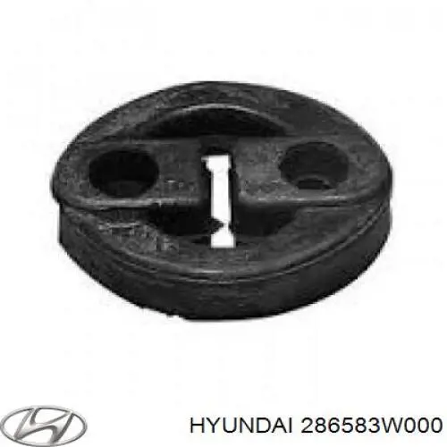 286583W000 Hyundai/Kia Coxim de fixação do silenciador