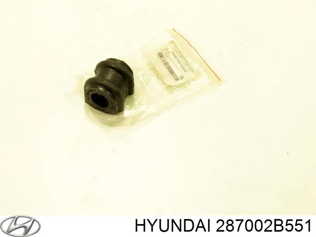 287002B550 Hyundai/Kia Silenciador, parte traseira