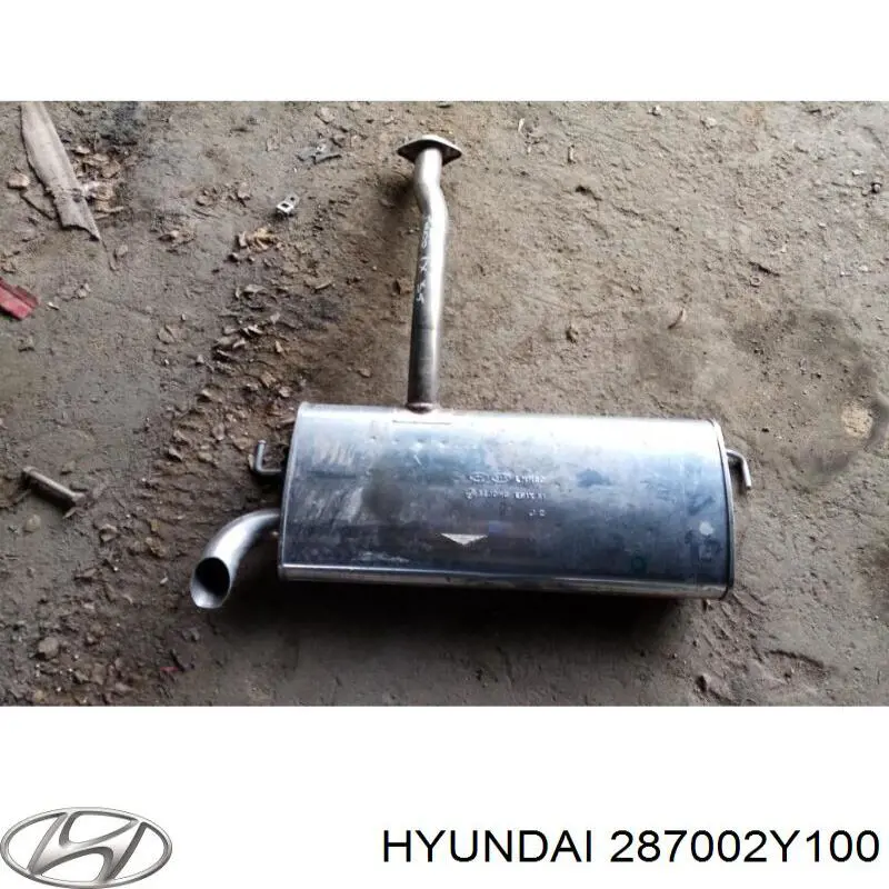 Silenciador, parte traseira Hyundai/Kia 287002Y100 preço, a partir de 150,42 USD
