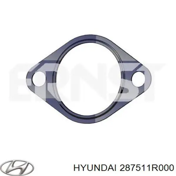 287511R000 Hyundai/Kia Vedante de tubo de admissão do silenciador