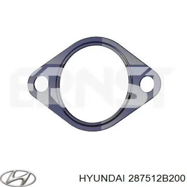 Compre 287512B200 Hyundai/Kia Vedante de tubo de admissão do silenciador