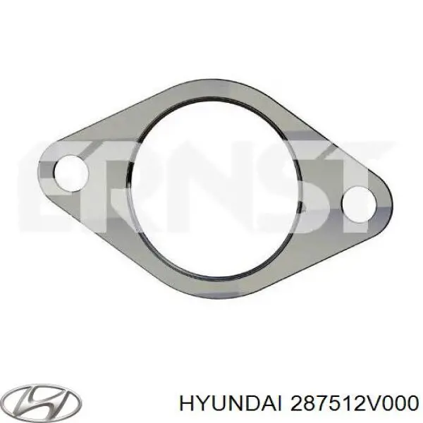Vedante de tubo de admissão do silenciador Hyundai/Kia 287512V000 preço, a partir de 7,50 USD
