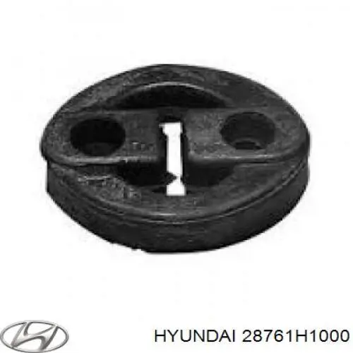 28761H1000 Hyundai/Kia Coxim de fixação do silenciador