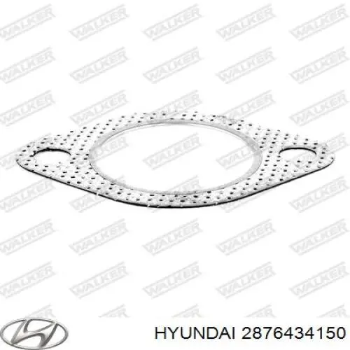 Compre 2876434150 Hyundai/Kia Vedante de tubo de admissão do silenciador