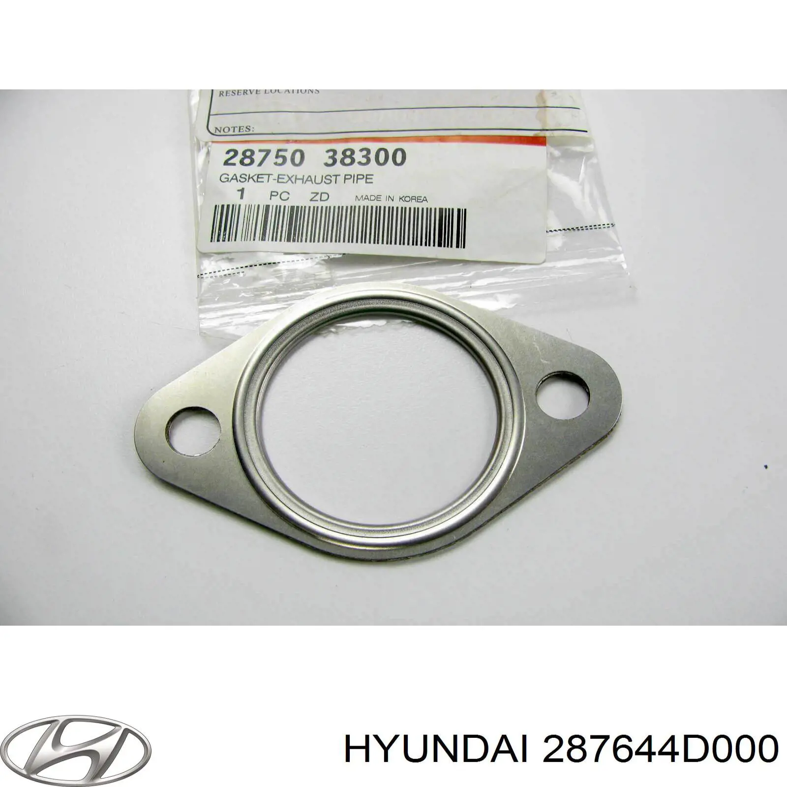 287644D000 Hyundai/Kia Vedante do silenciador de montagem