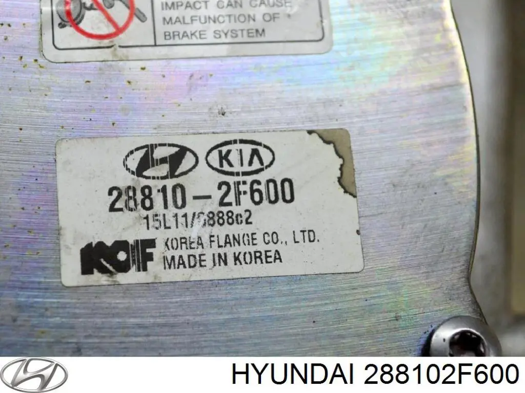 288102F600 Hyundai/Kia Bomba a vácuo