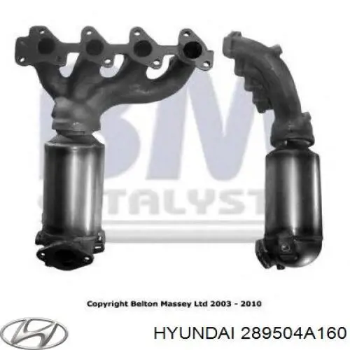 Convertidor - catalisador Hyundai/Kia S289504A160 preço, a partir de  USD