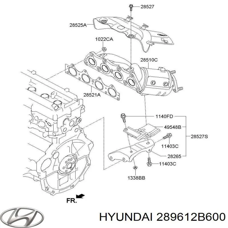 289612B600 Hyundai/Kia 