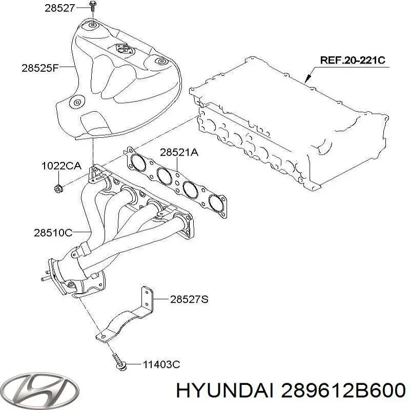  Hyundai/Kia 289612B600 preço, a partir de  