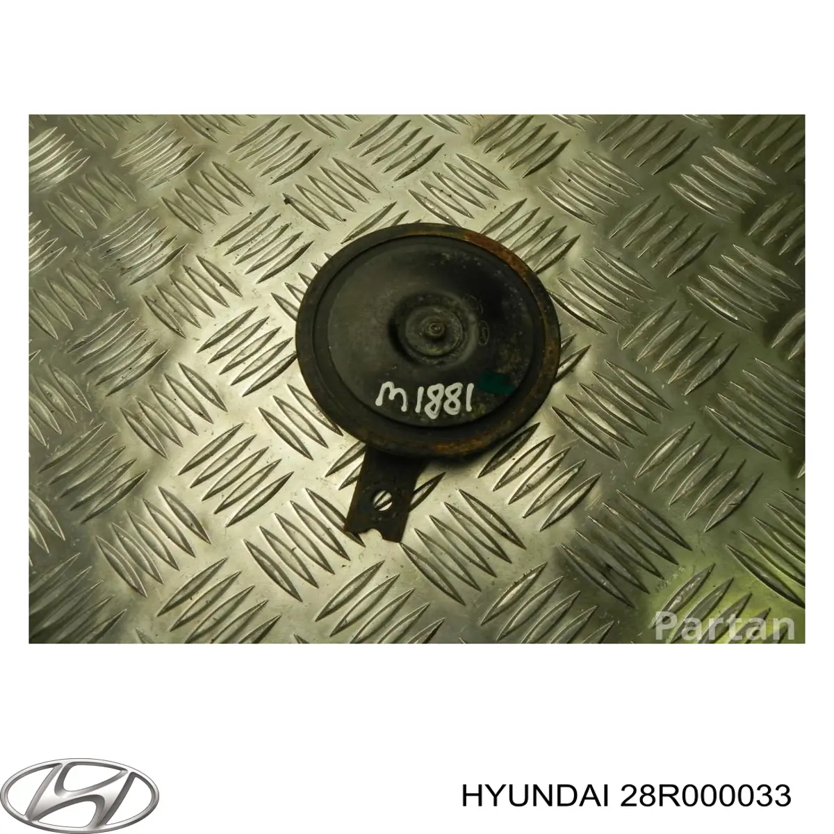 28R000033 Hyundai/Kia Sinal sonoro (cláxon)