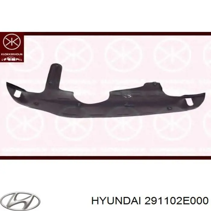 Compre 291102E000 Hyundai/Kia Proteção de motor dianteira