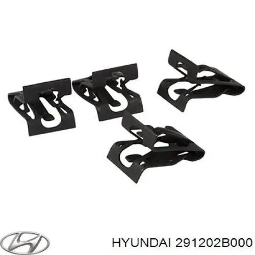 291202B000 Hyundai/Kia Proteção de motor direito