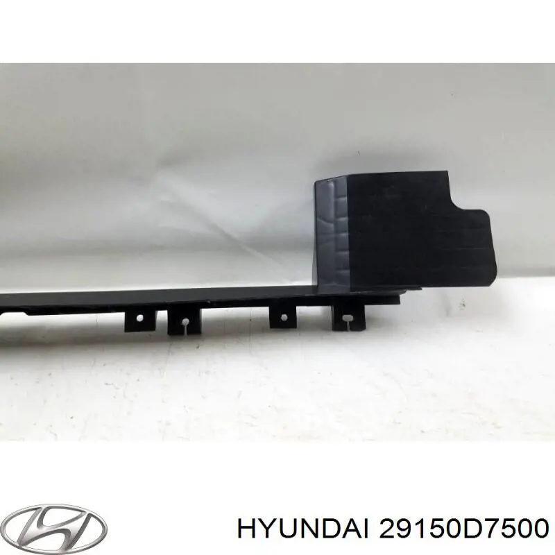 29150D7500 Hyundai/Kia Conduto de ar (defletor) inferior do radiador