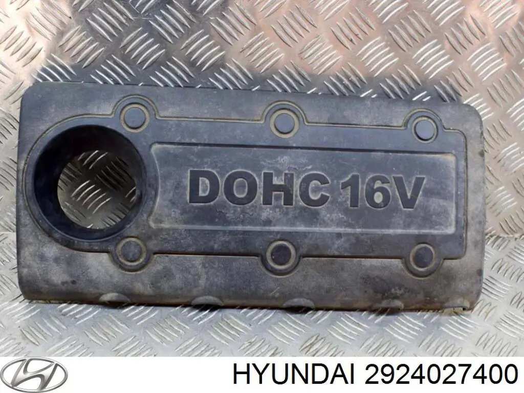 2924027400 Hyundai/Kia Tampa de motor decorativa